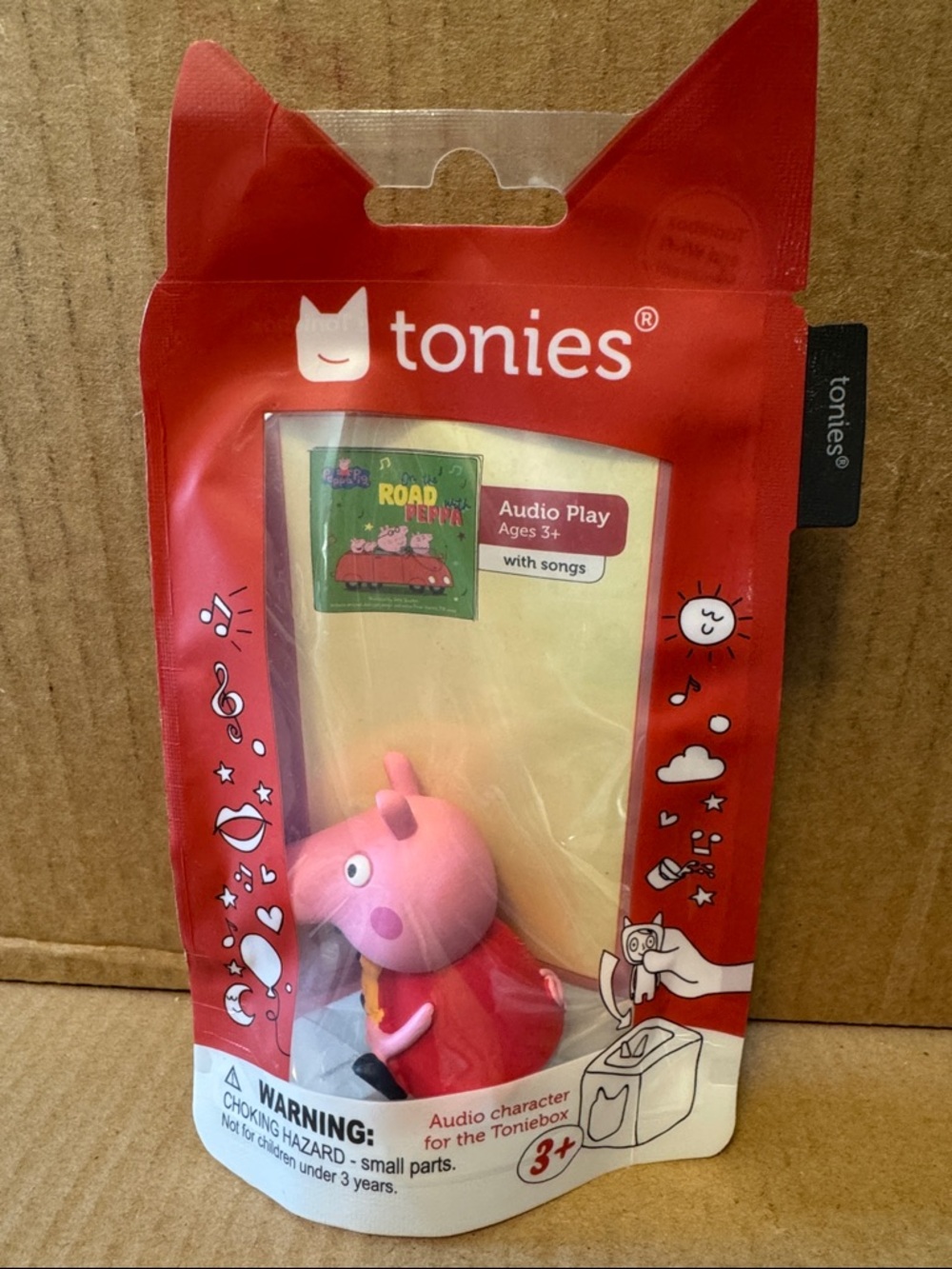 Tonies Peppa Pig Audio Character for Toniebox Book No. 50002328 B1 On The Road